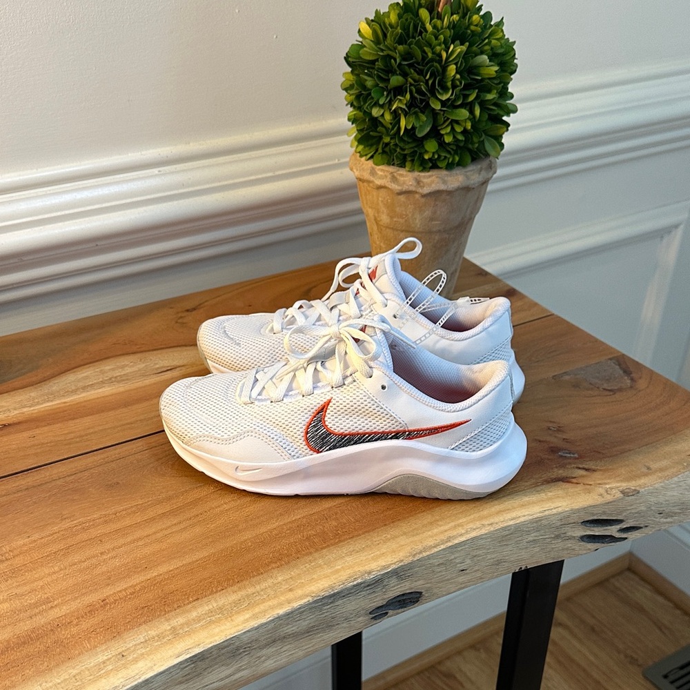 Brand New without tags Nike Legend Essential 3 White Running Sneakers